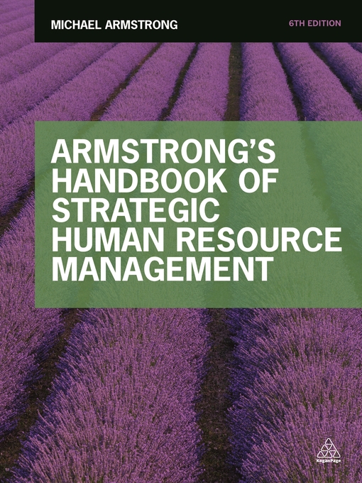 Title details for Armstrong's Handbook of Strategic Human Resource Management by Michael Armstrong - Available
